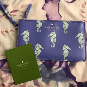 Kate Spade Cedar Street seahorses slim bee